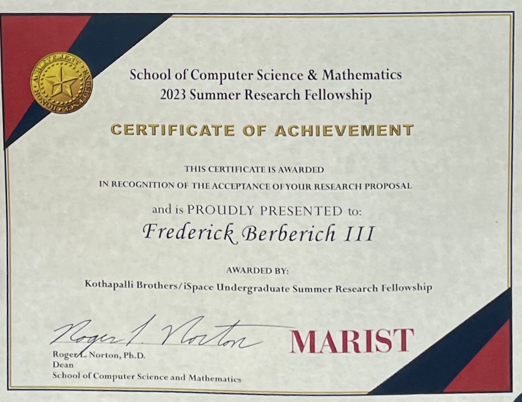 Certificate of Approval